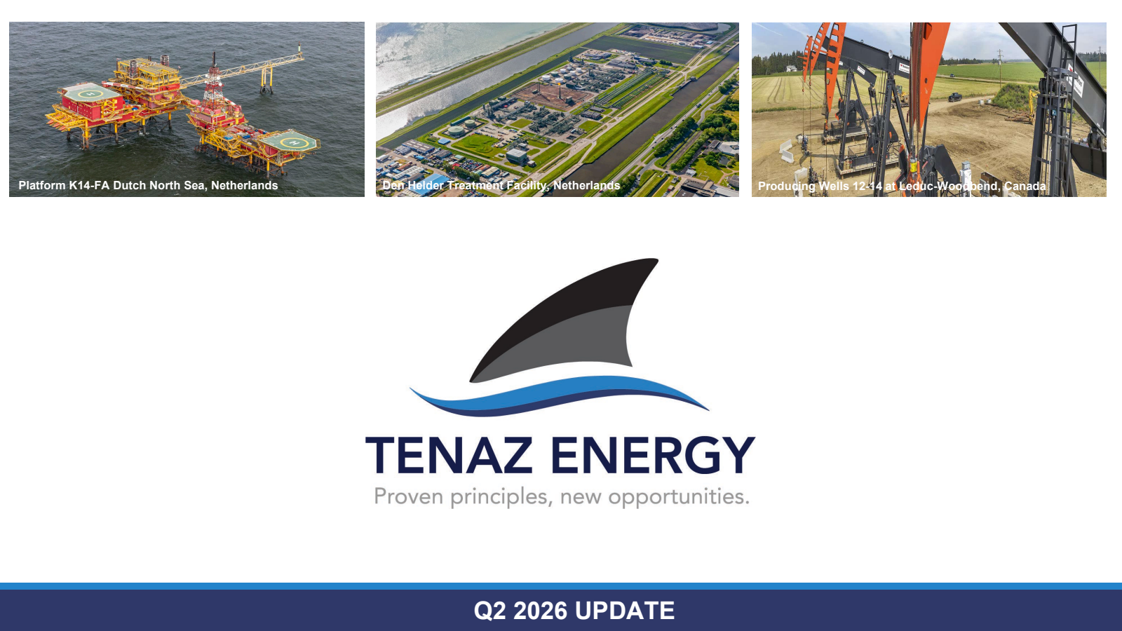 Tenaz Energy's Q2 2026 Slide Deck