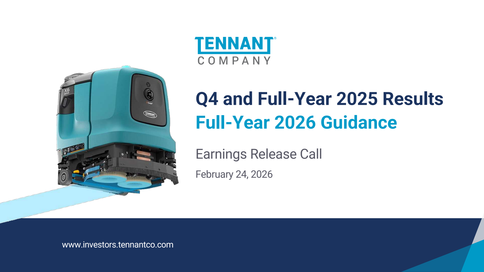 TNC Q4 2025 Earnings Report on 2/23/2026