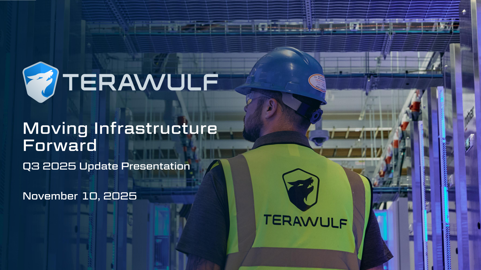 TeraWulf's Q3 2025 Slide Deck