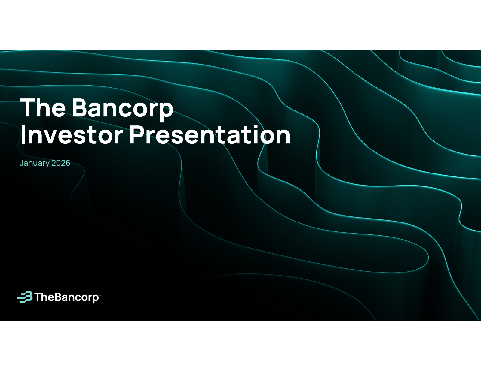 Bancorp's Q4 2025 Slide Deck