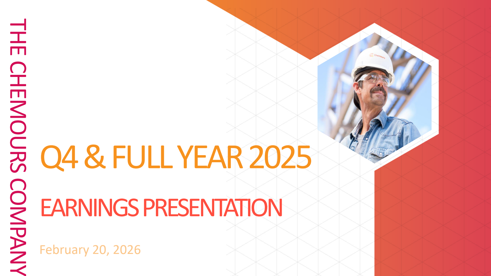 Chemours' Q4 2025 Slide Deck