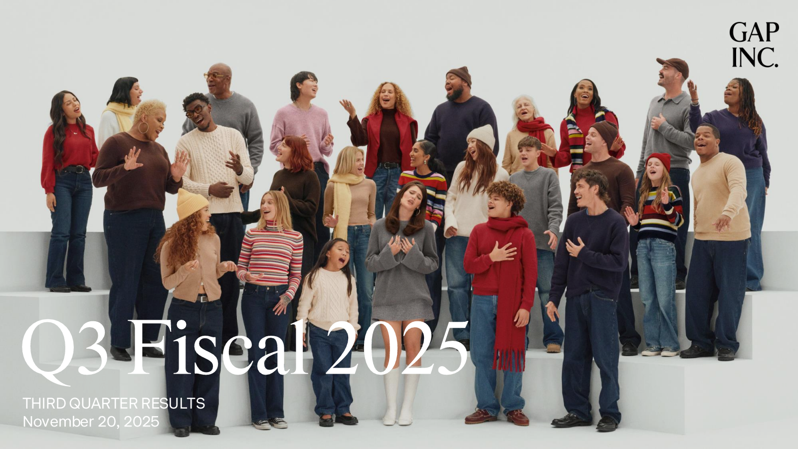 GAP's Q3 2025 Slide Deck