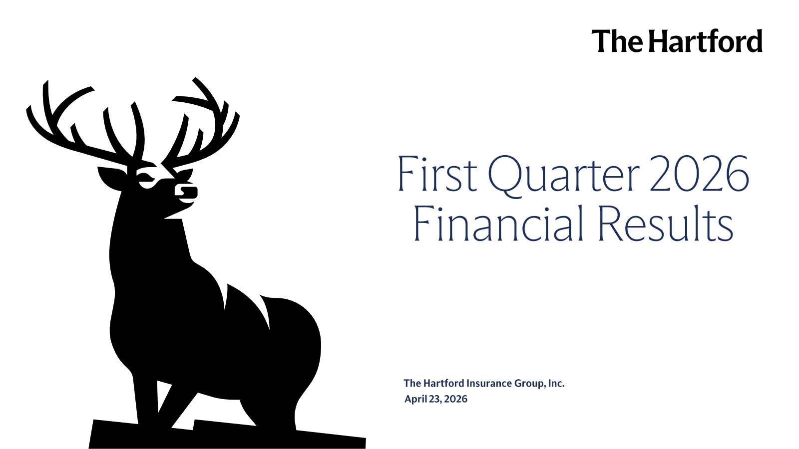 The Hartford Insurance Group's Q1 2026 Slide Deck