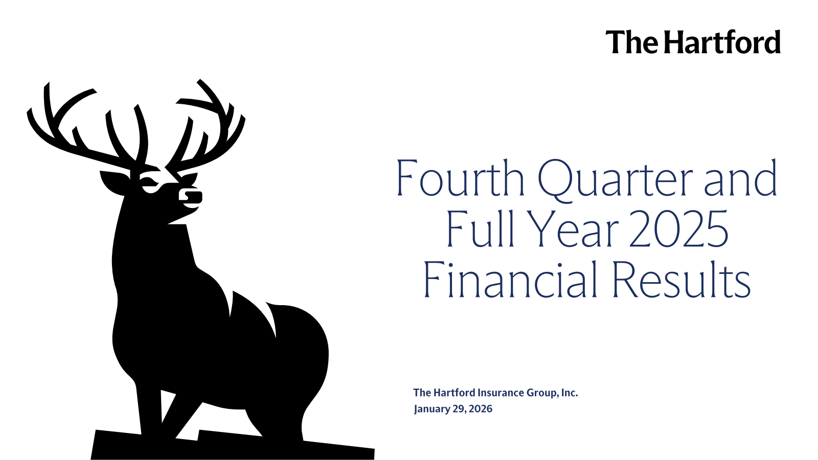 The Hartford Insurance Group's Q4 2025 Slide Deck