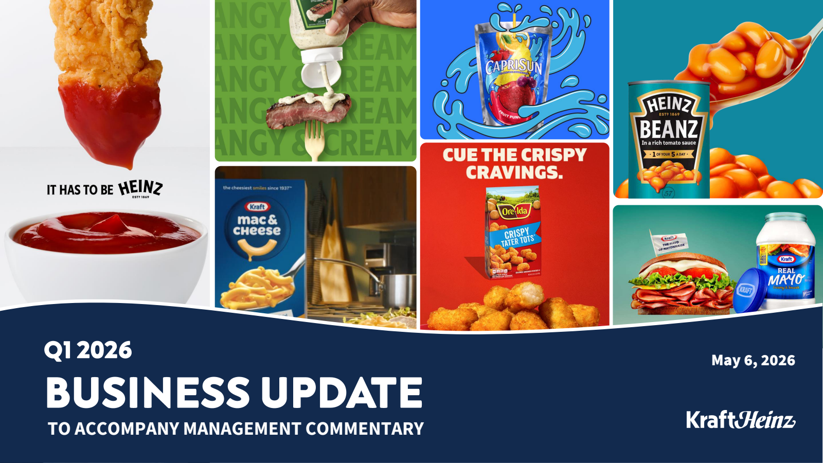 Kraft Heinz's Q1 2026 Prepared Remarks Slide Deck