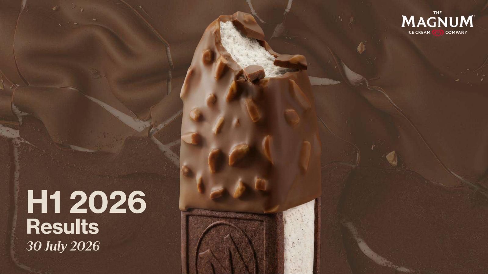 Magnum Ice Cream's H1 2026 Slide Deck