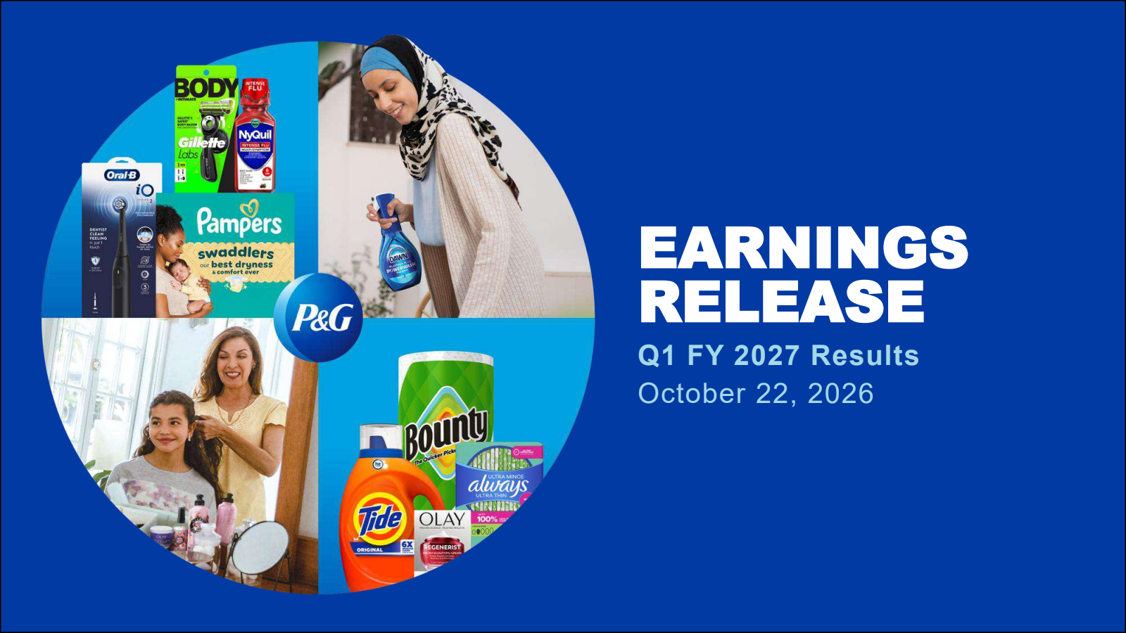 Procter & Gamble's Q1 2027 Slide Deck