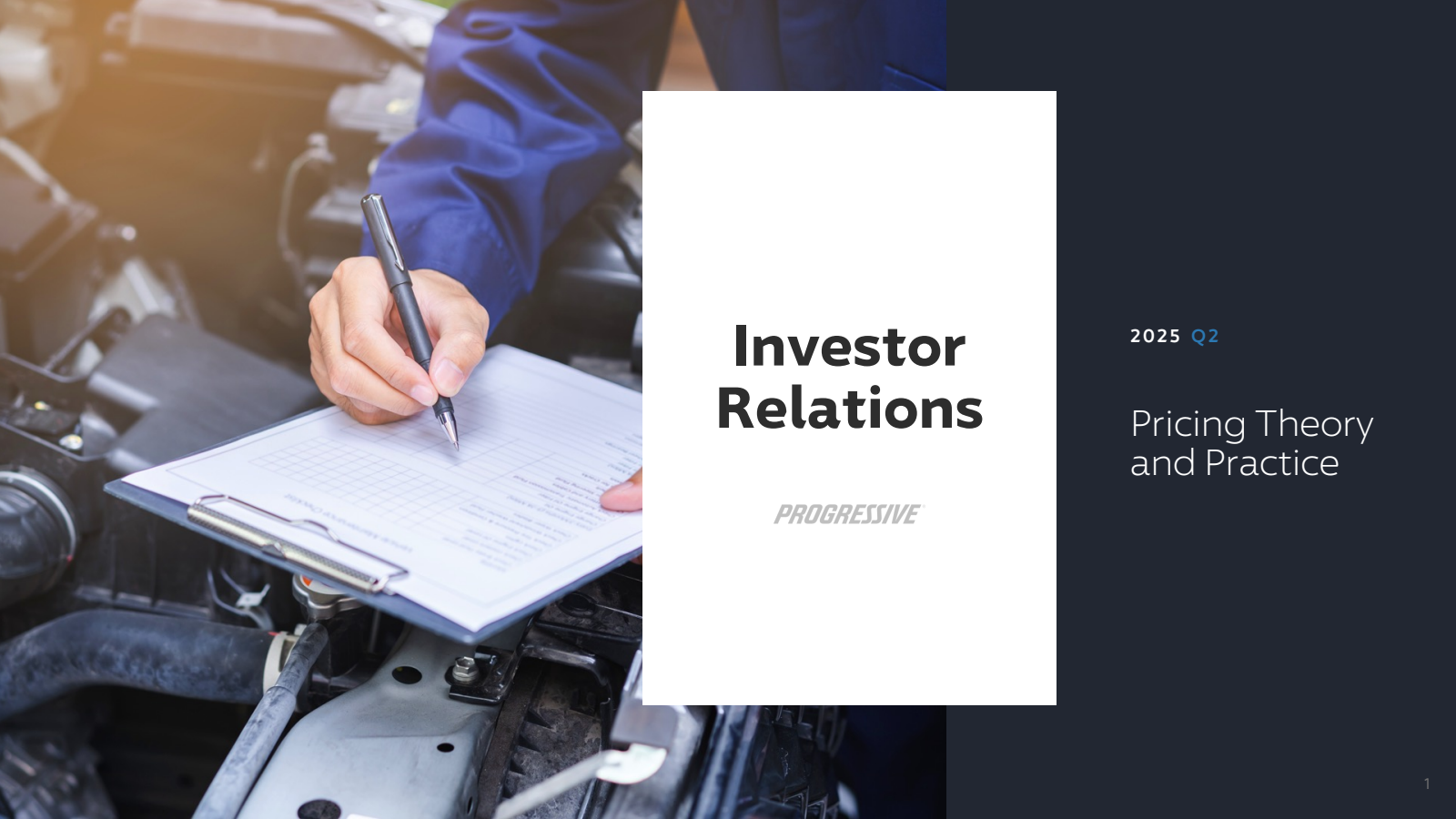 Progressive's Q2 2025 Slide Deck