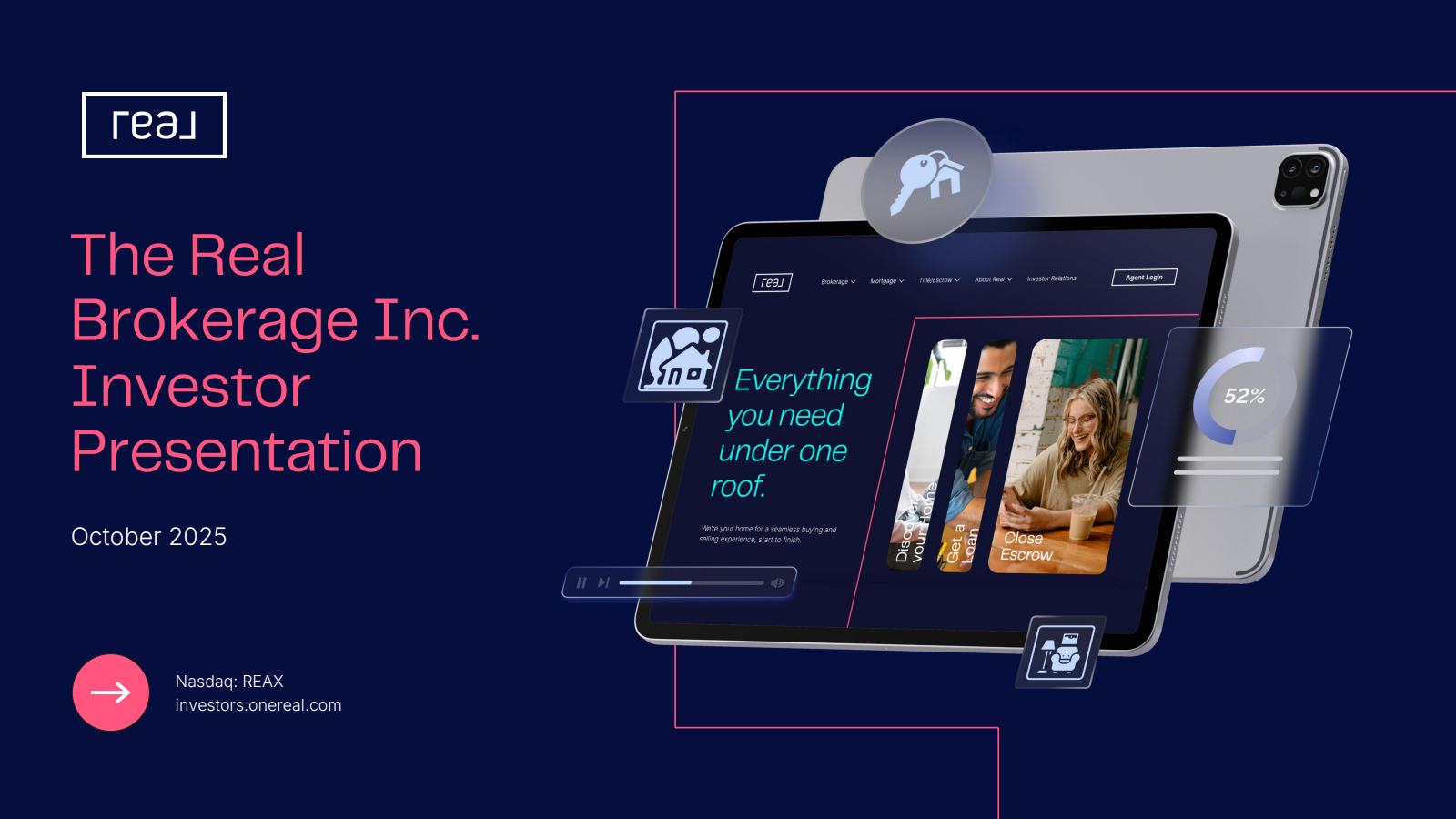 Real REMAX Group's Q3 2025 Slide Deck