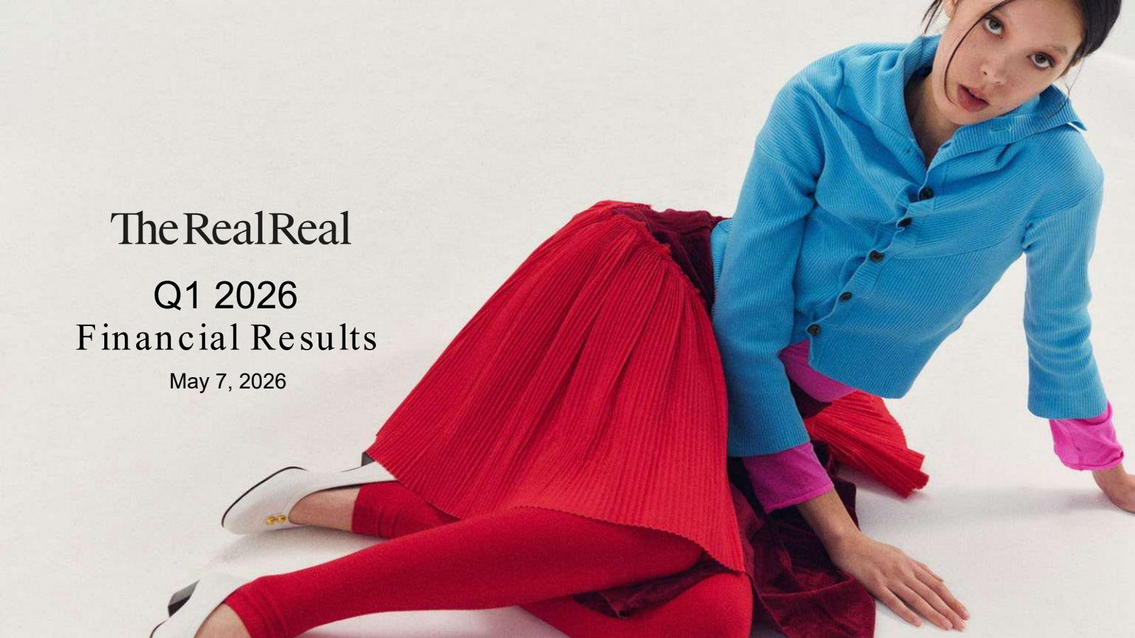 RealReal's Q1 2026 Slide Deck