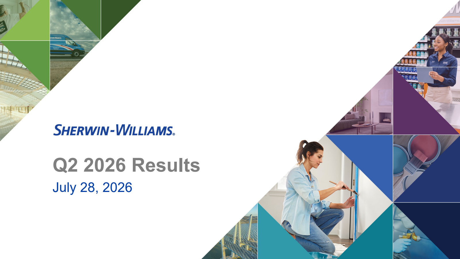 Sherwin-Williams' Q2 2026 Slide Deck