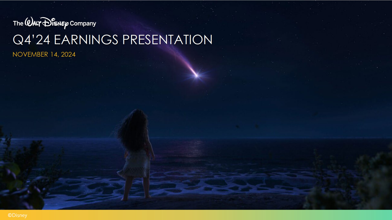 迪士尼2025年第四季度分析:战略转型期业绩喜忧参半