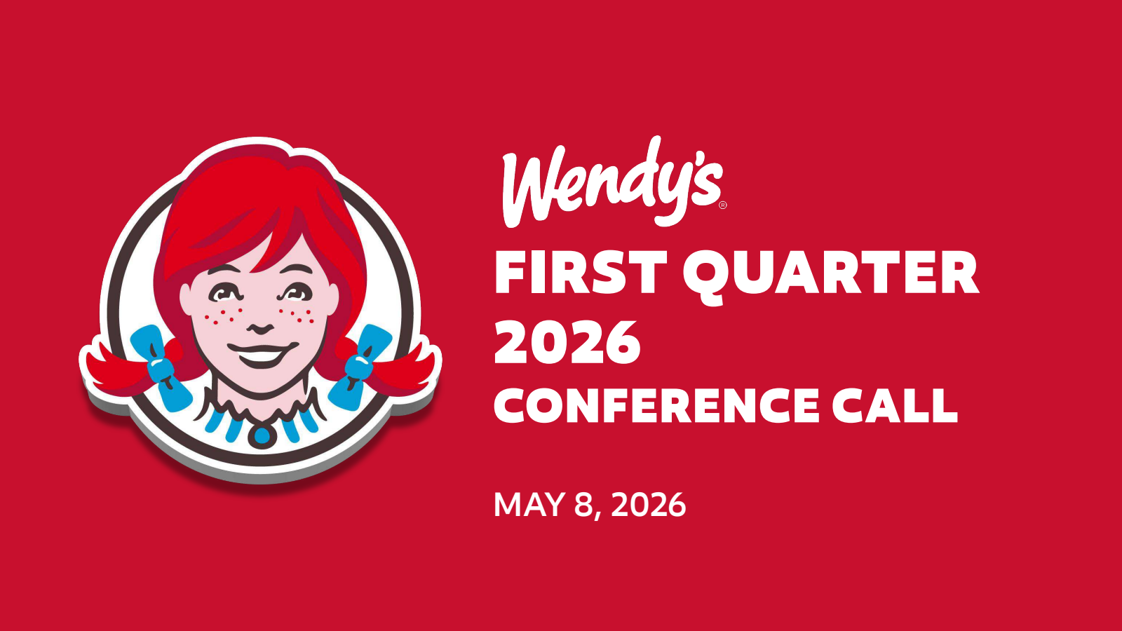 Wendy's' Q1 2026 Slide Deck