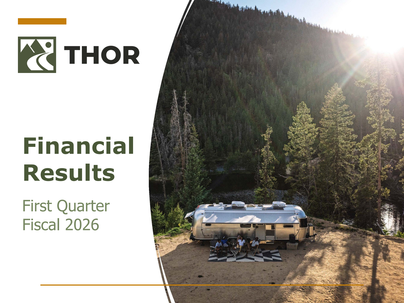 Thor Industries' Q1 2026 Slide Deck