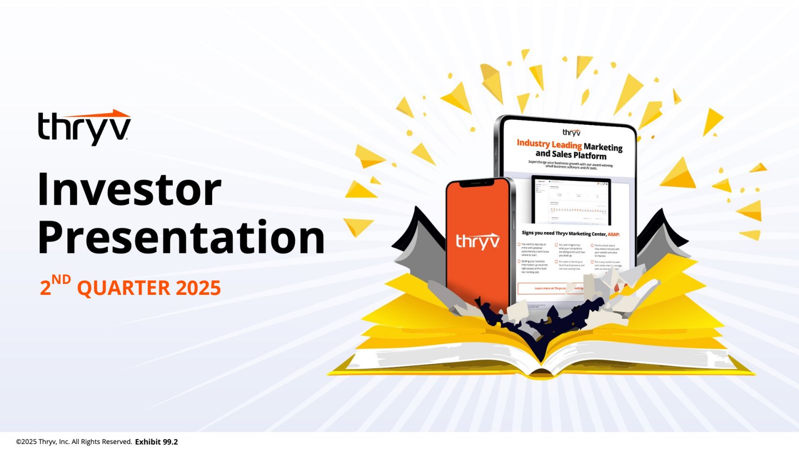 Thryv's Q2 2025 Slide Deck
