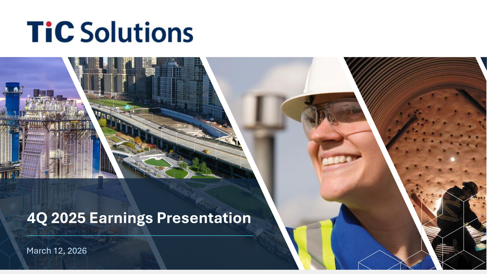 TIC Solutions' Q4 2025 Slide Deck