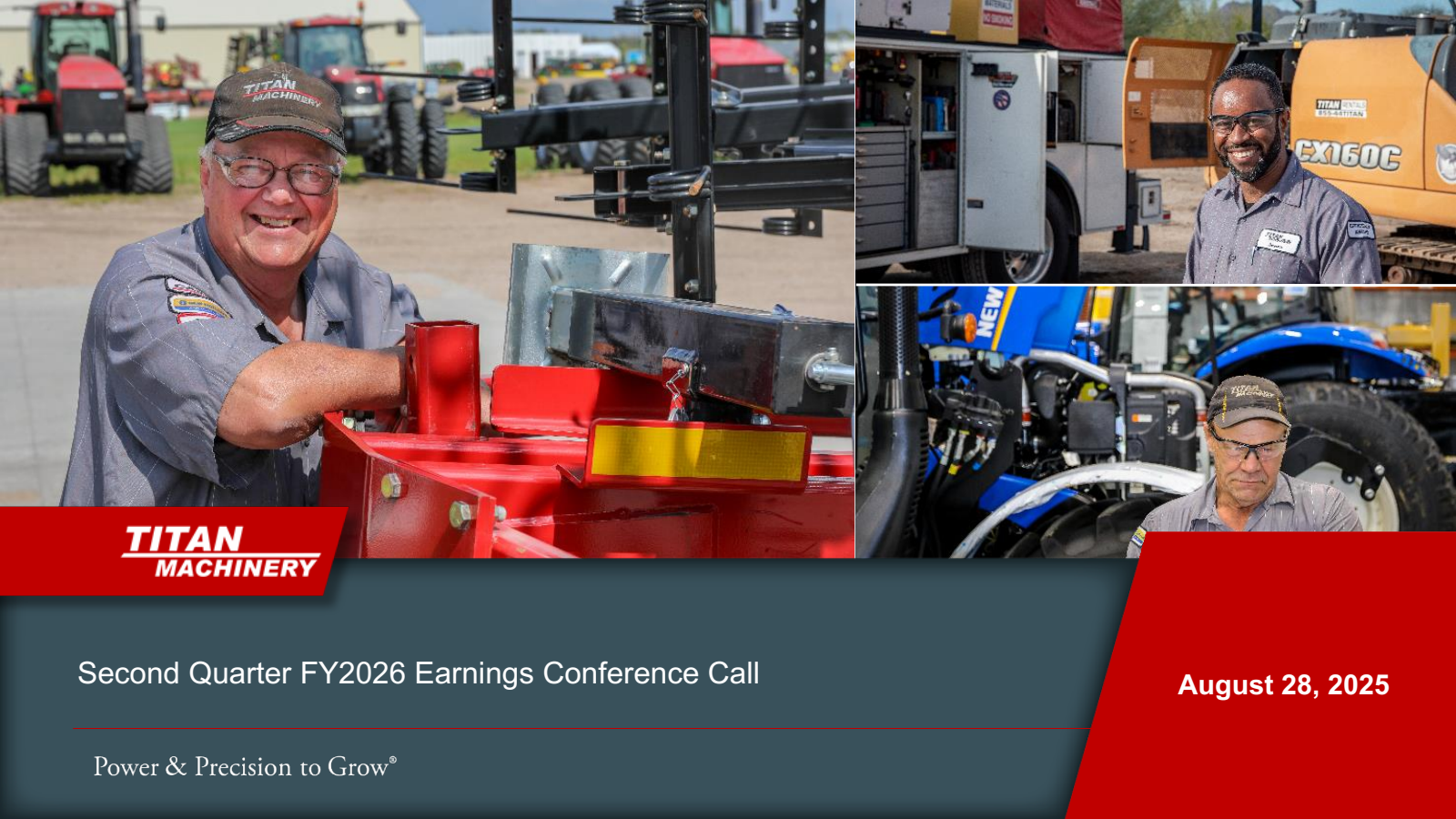 Titan Machinery's Q2 2026 Slide Deck