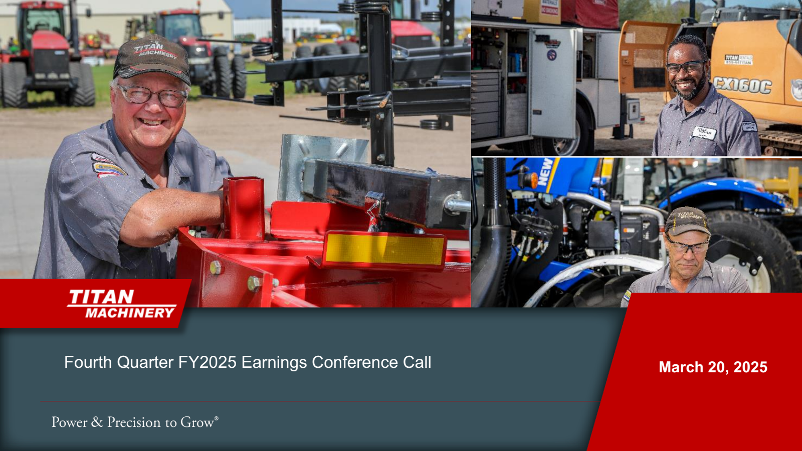 Titan Machinery's Q4 2025 Slide Deck