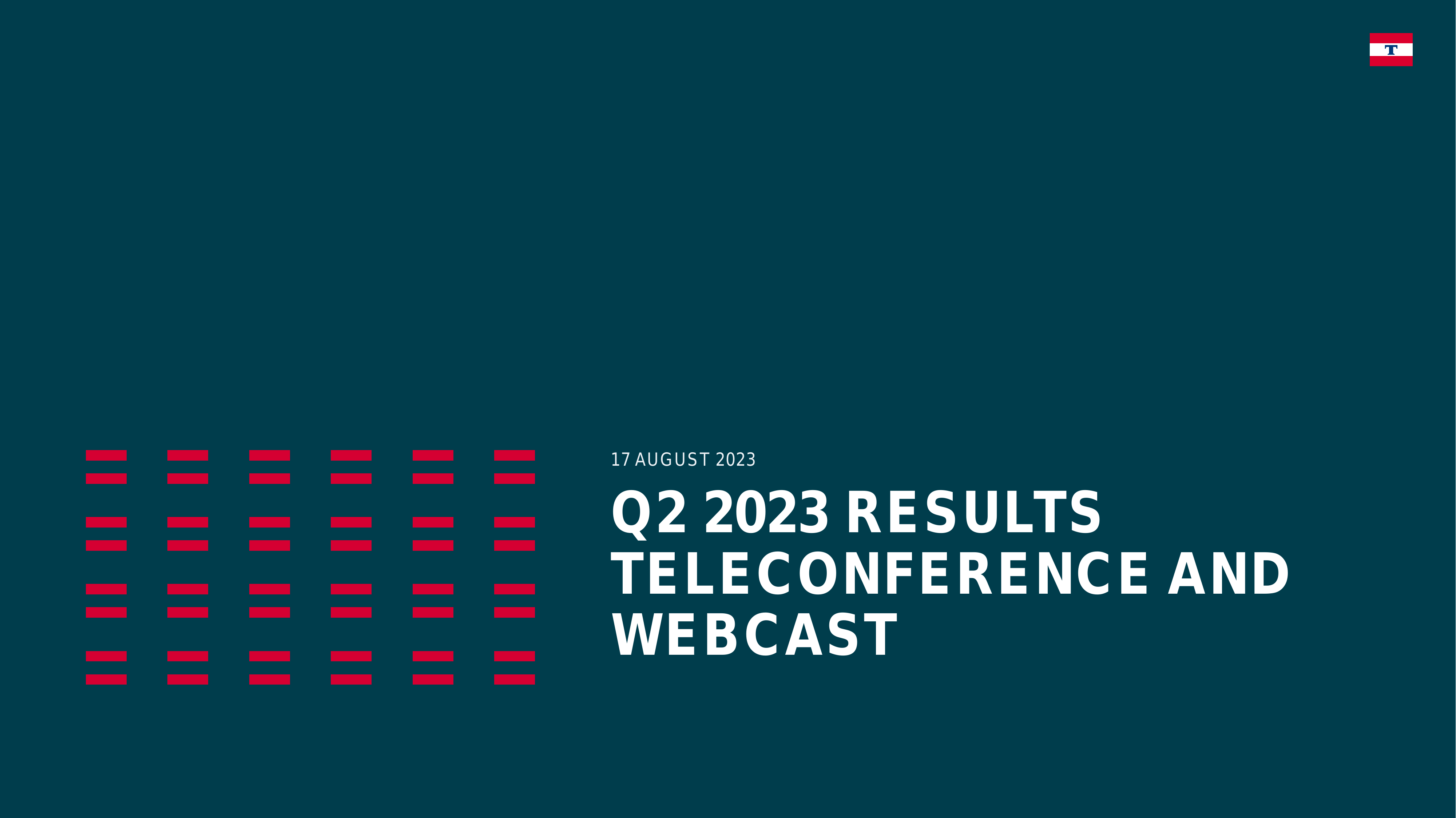 TORM's Q2 2023 Slide Deck