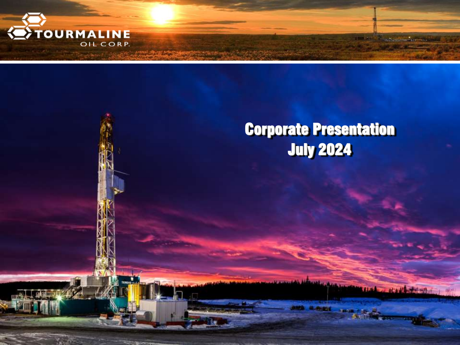 Tourmaline Oil's Q2 2024 Slide Deck