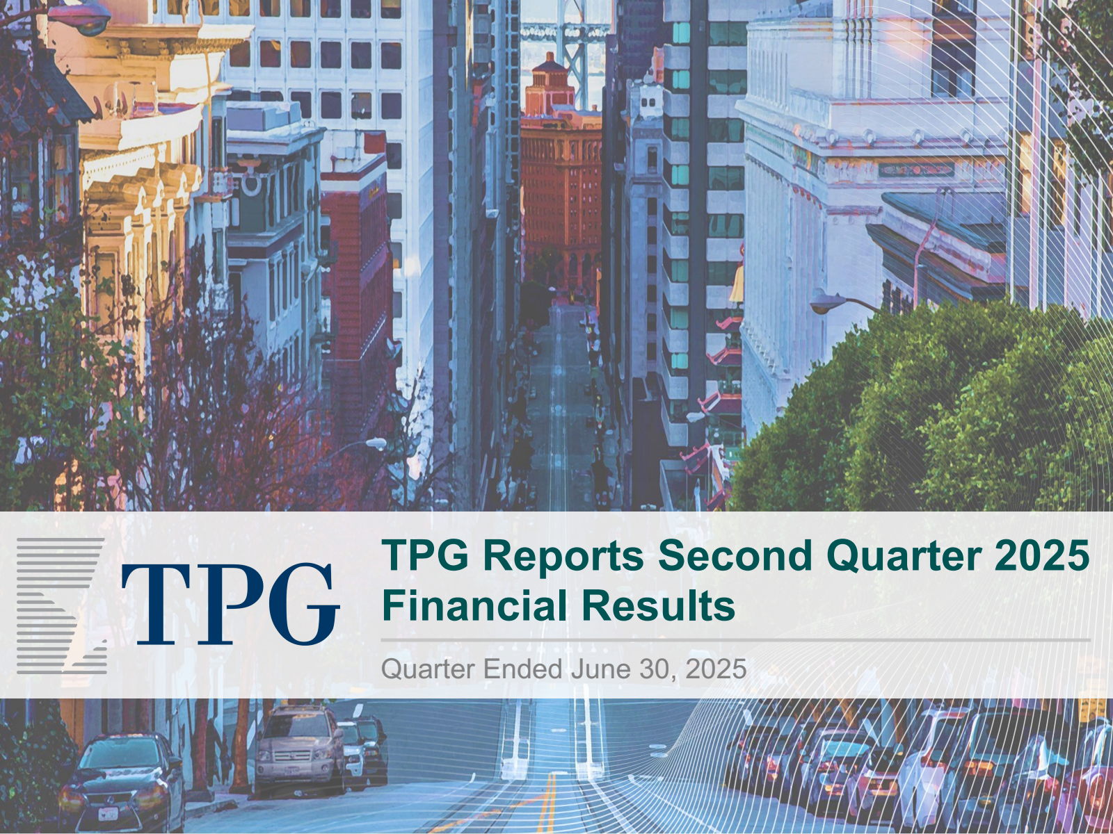 TPG's Q2 2025 Slide Deck