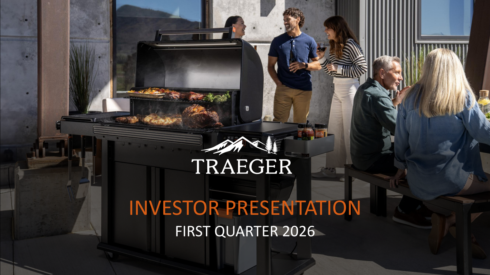Traeger's Q1 2026 Slide Deck