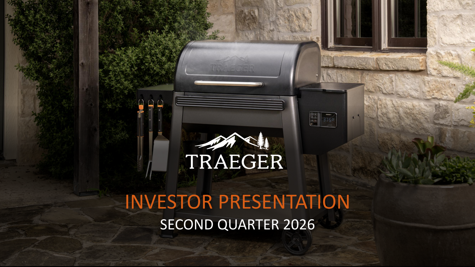 Traeger's Q2 2026 Slide Deck