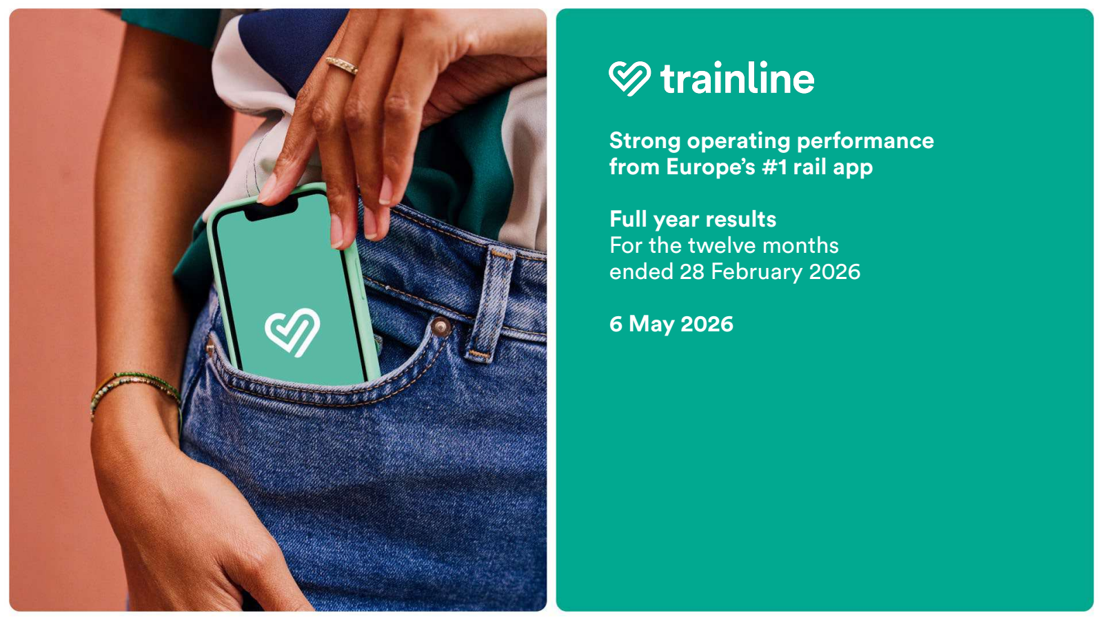 Trainline's H2 2026 Slide Deck