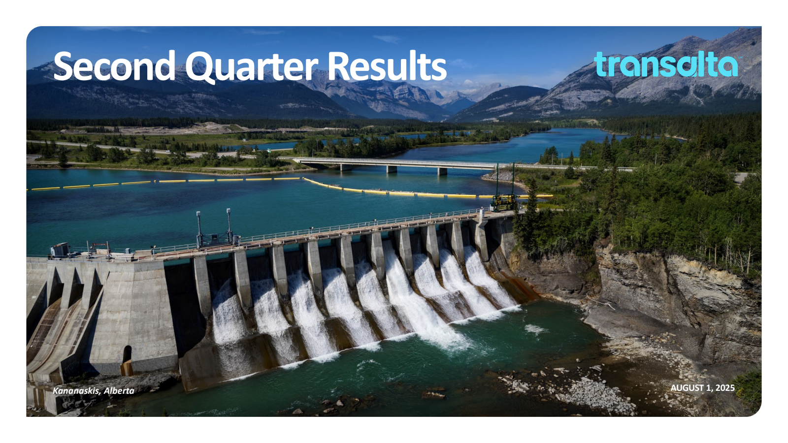 TransAlta's Q2 2025 Slide Deck