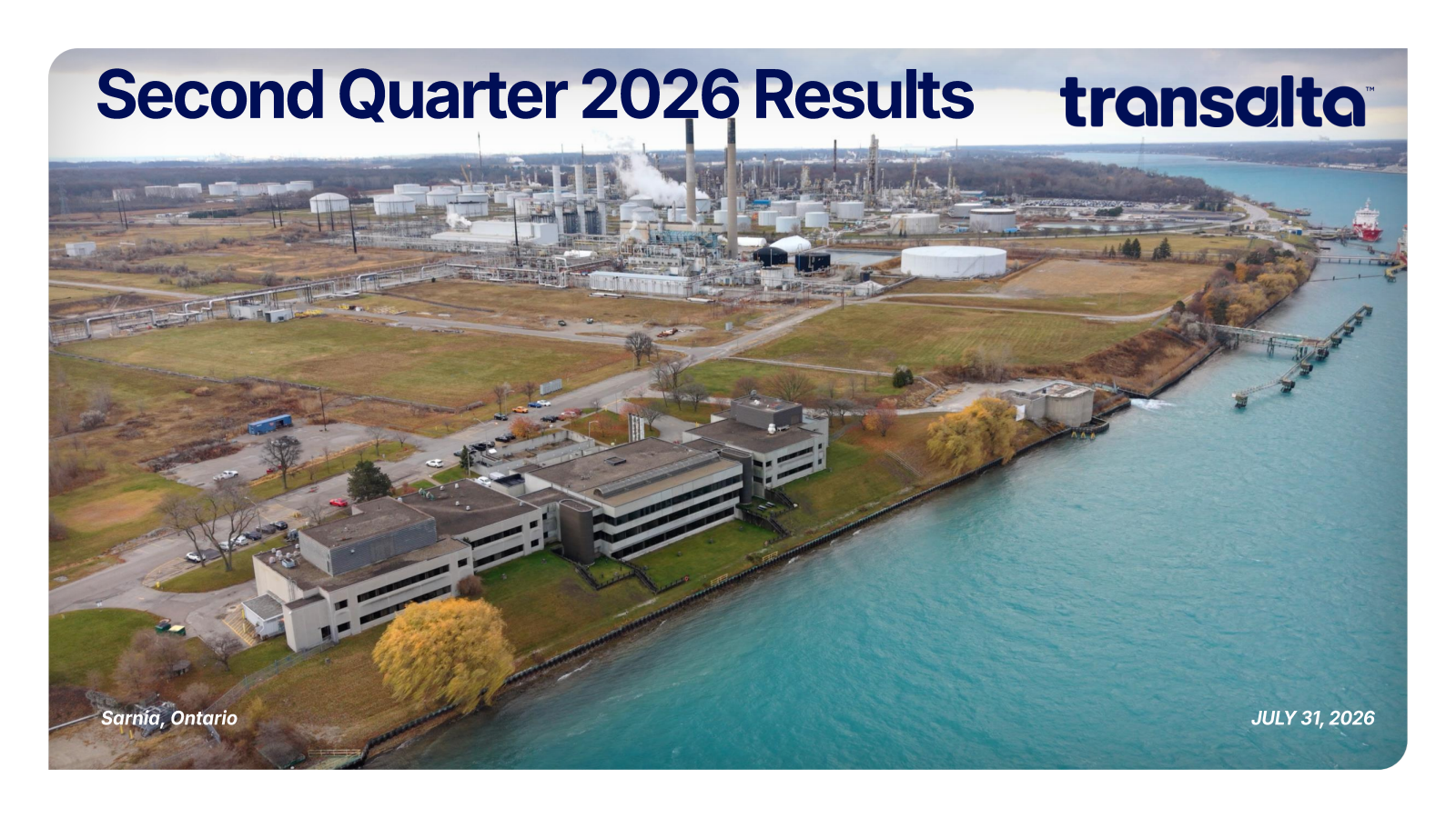 TransAlta's Q2 2026 Slide Deck