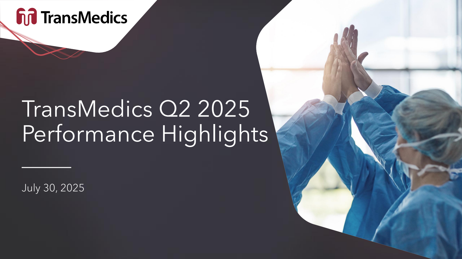 TransMedics Group's Q2 2025 Slide Deck