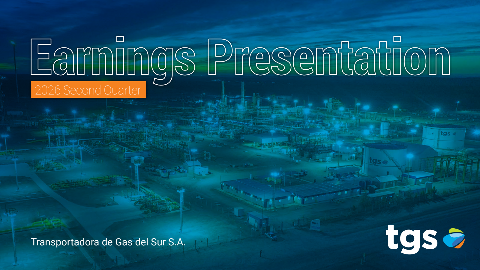Transportadora De Gas Sa Ord B's Q2 2026 Slide Deck