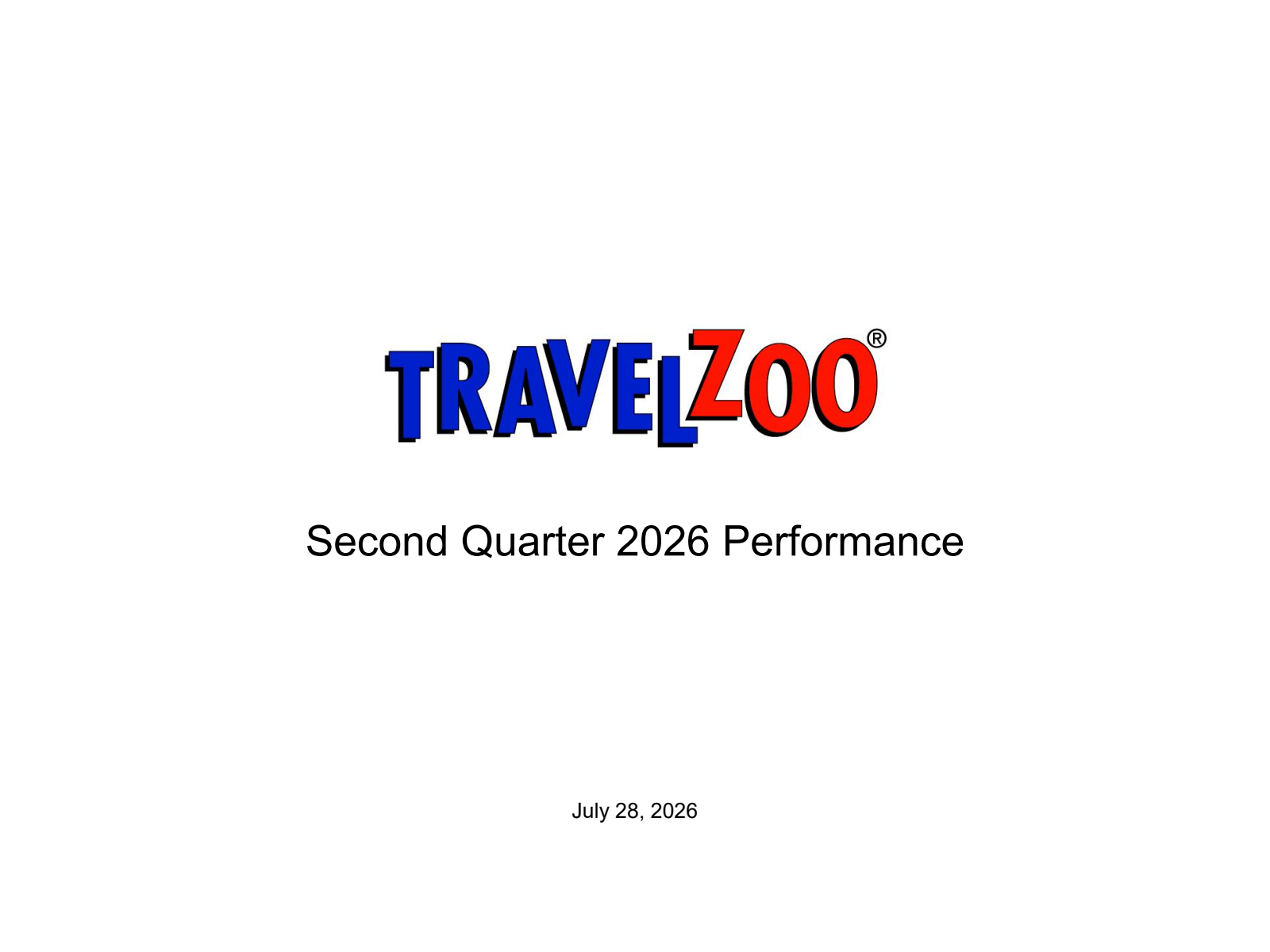 Travelzoo's Q2 2026 Slide Deck