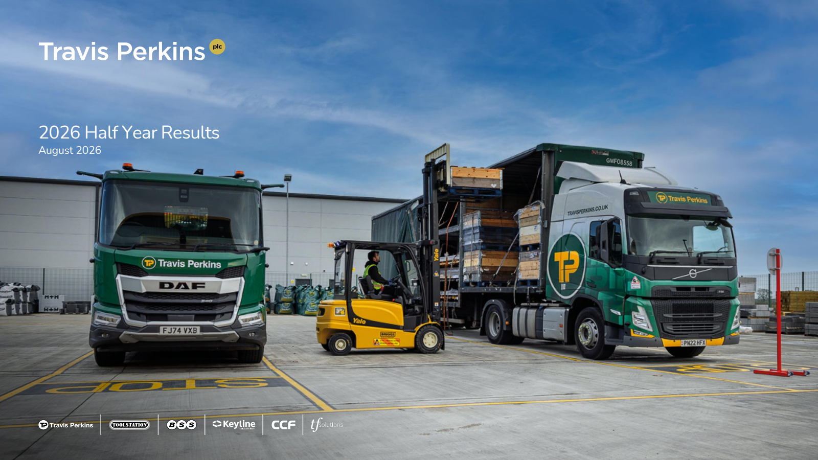 Travis Perkins' H1 2026 Slide Deck