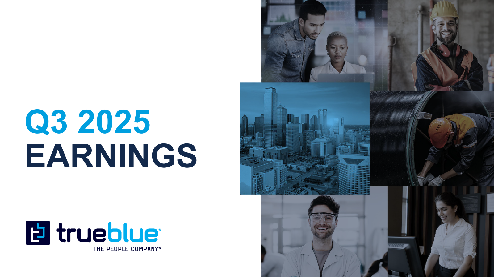 TrueBlue's Q3 2025 Slide Deck