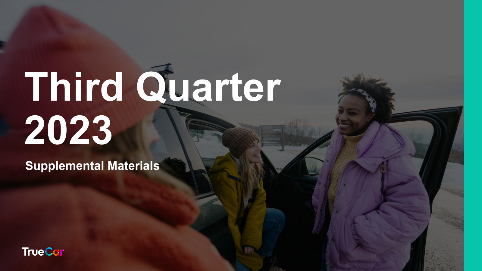 TrueCar's Q3 2023 Slide Deck