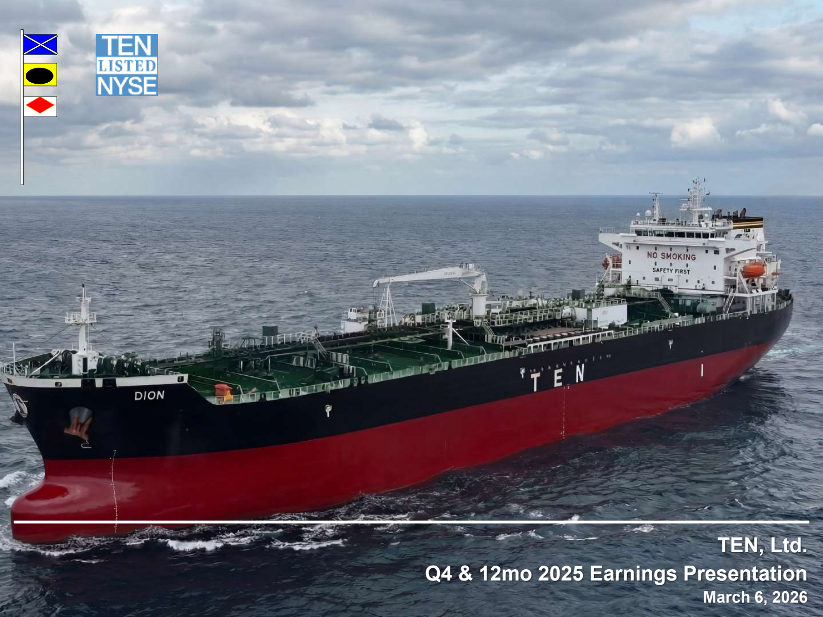 Tsakos Energy Navigation's Q4 2025 Slide Deck