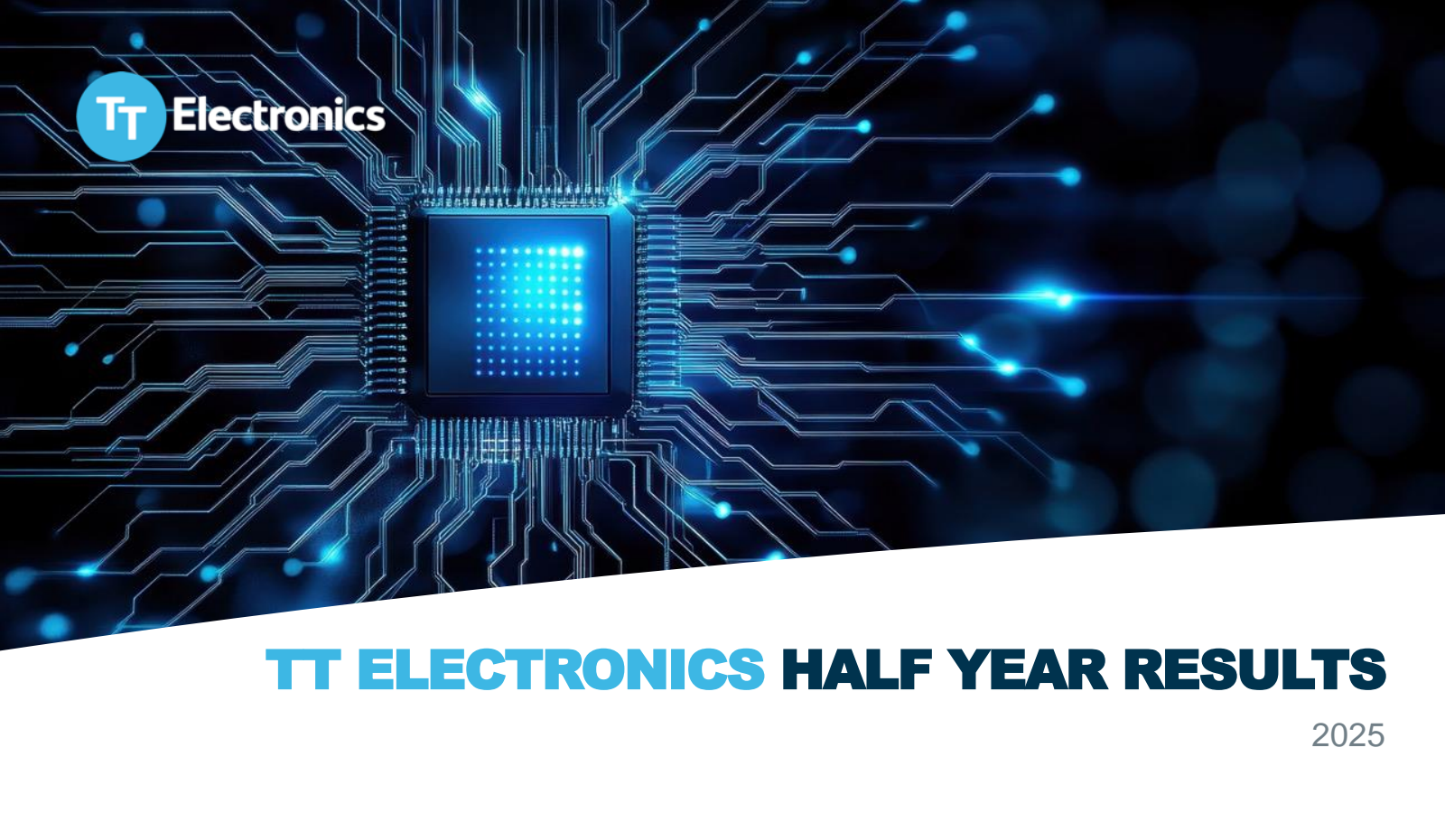 TT Electronics' H1 2025 Slide Deck