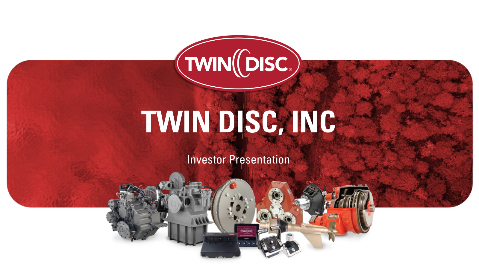 Twin Disc's Q1 2026 Slide Deck