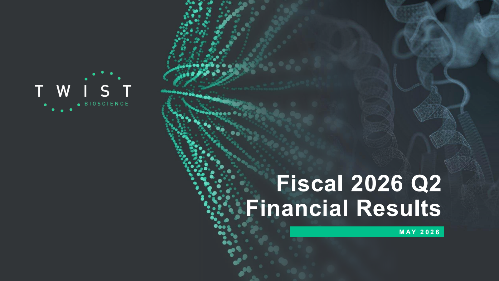 Twist Bioscience's Q2 2026 Slide Deck