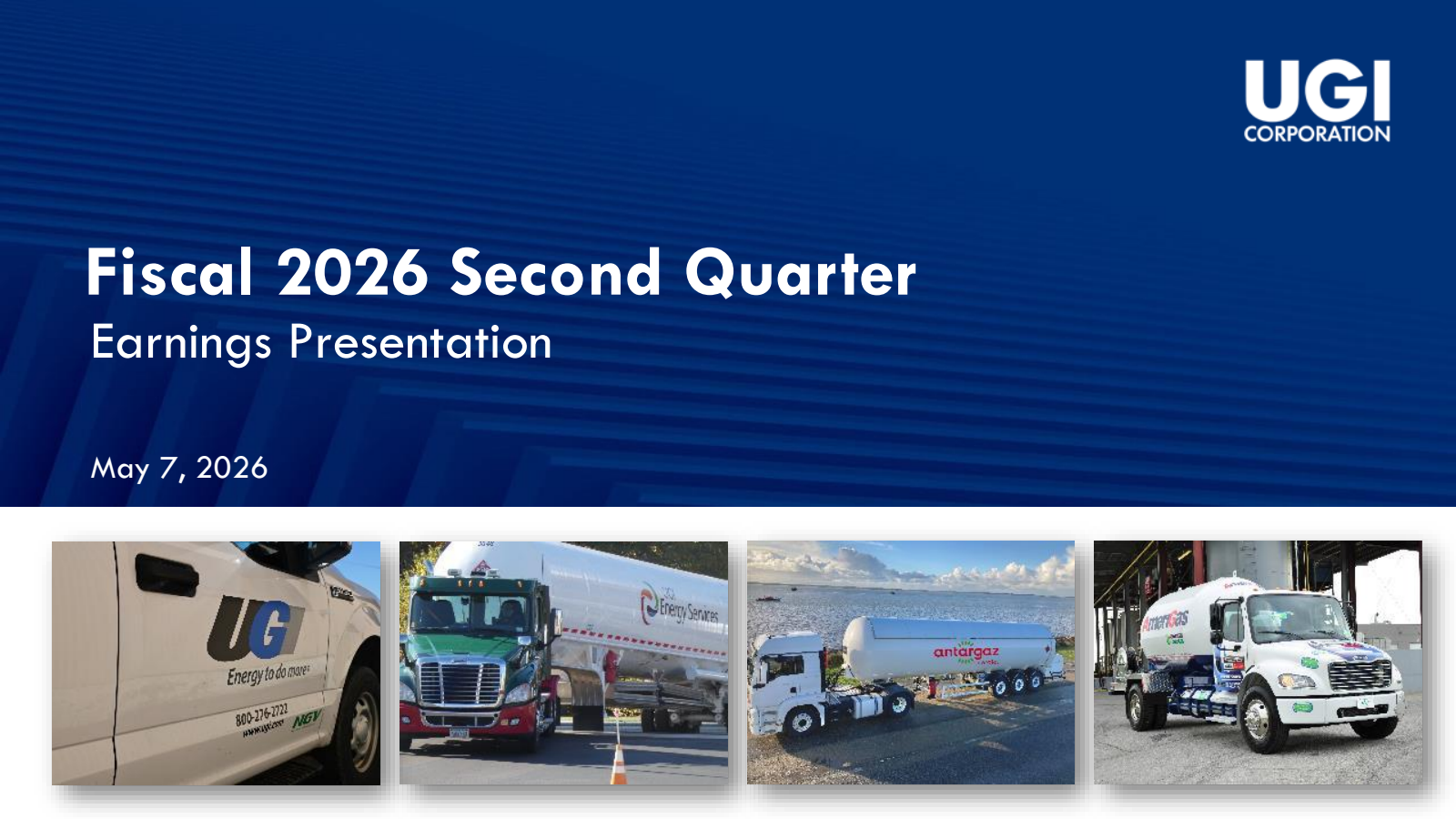 UGI's Q2 2026 Slide Deck