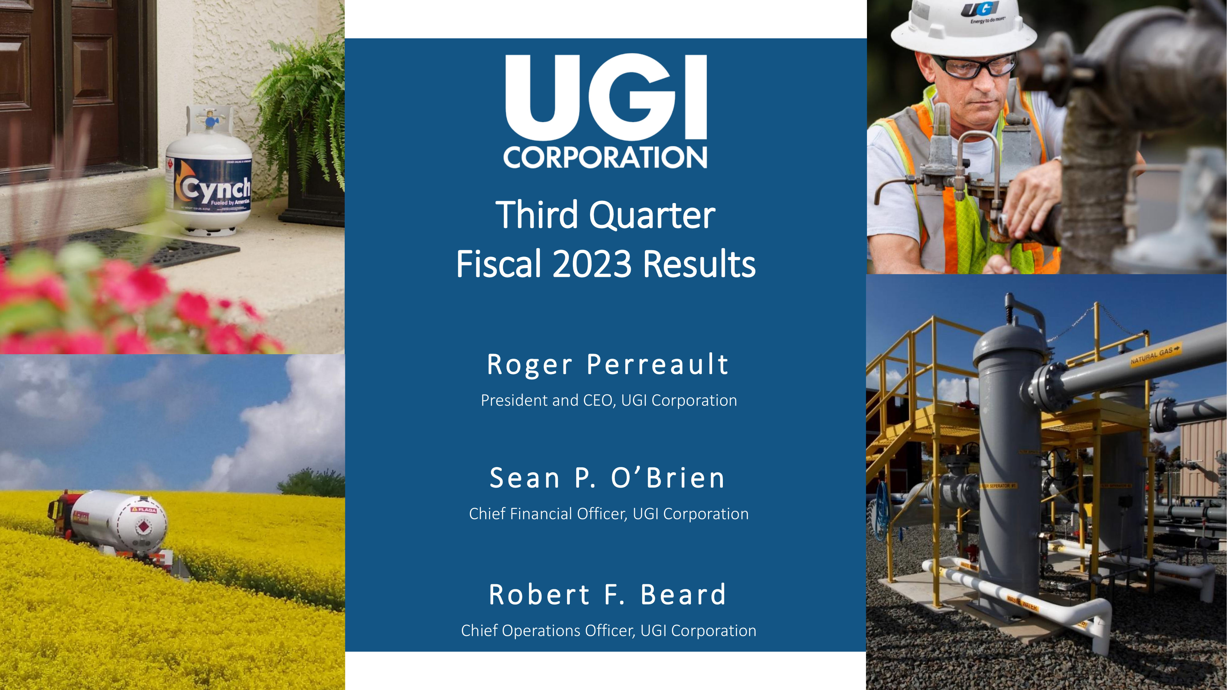 UGI's Q3 2023 Slide Deck