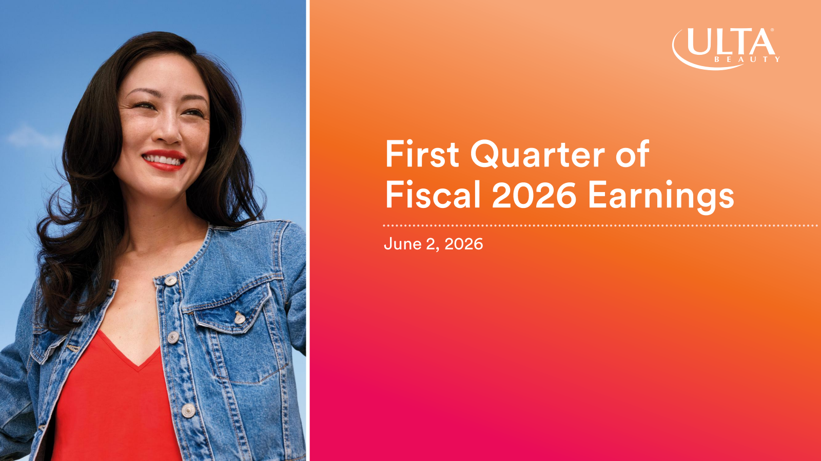 Ulta Beauty's Q1 2027 Slide Deck