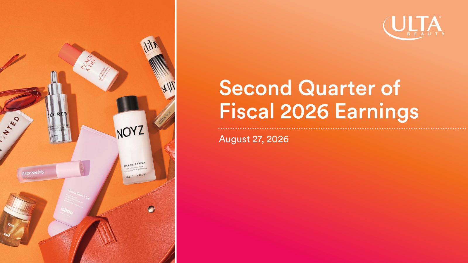 Ulta Beauty's Q2 2027 Slide Deck