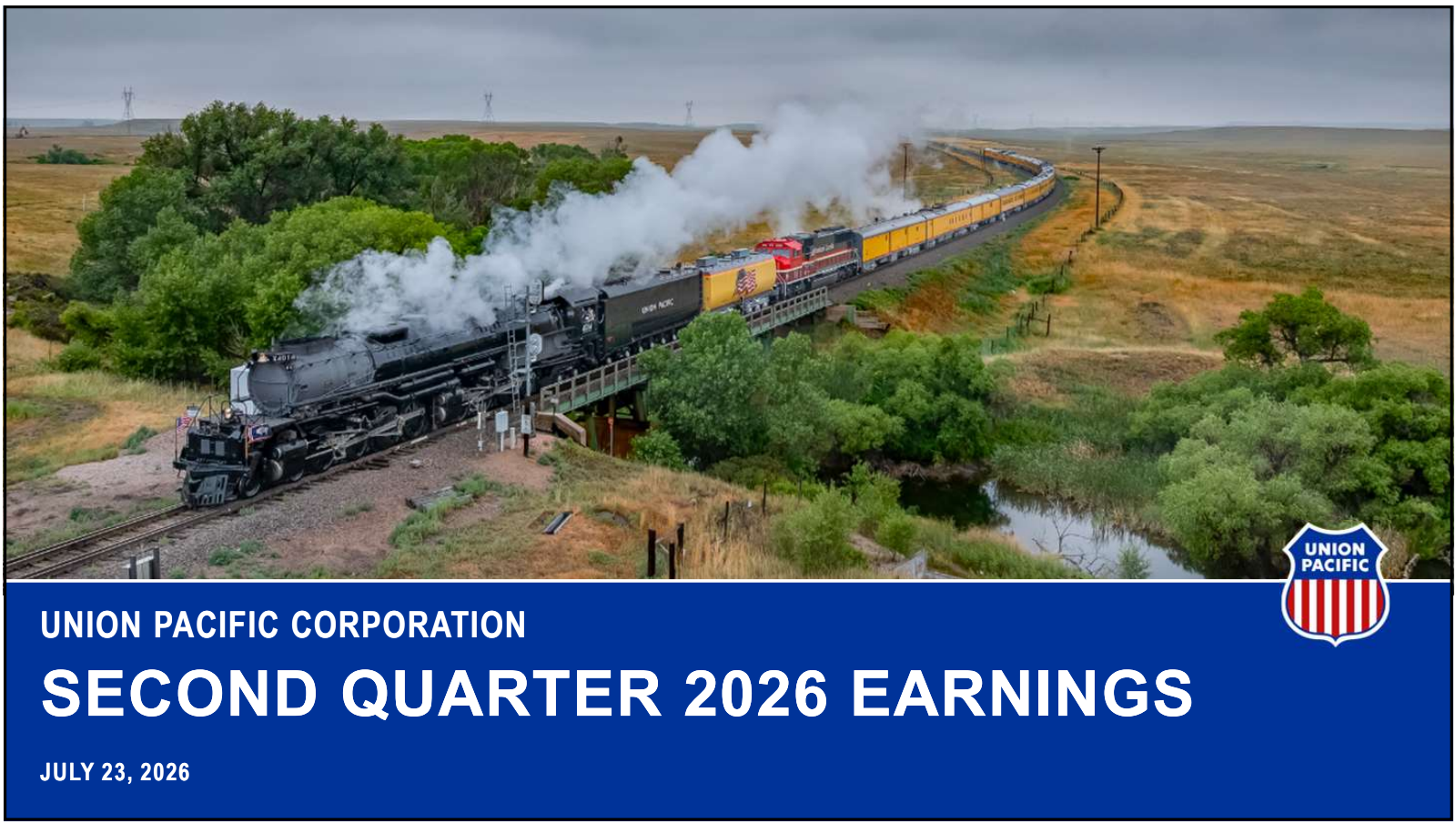 Union Pacific's Q2 2026 Slide Deck