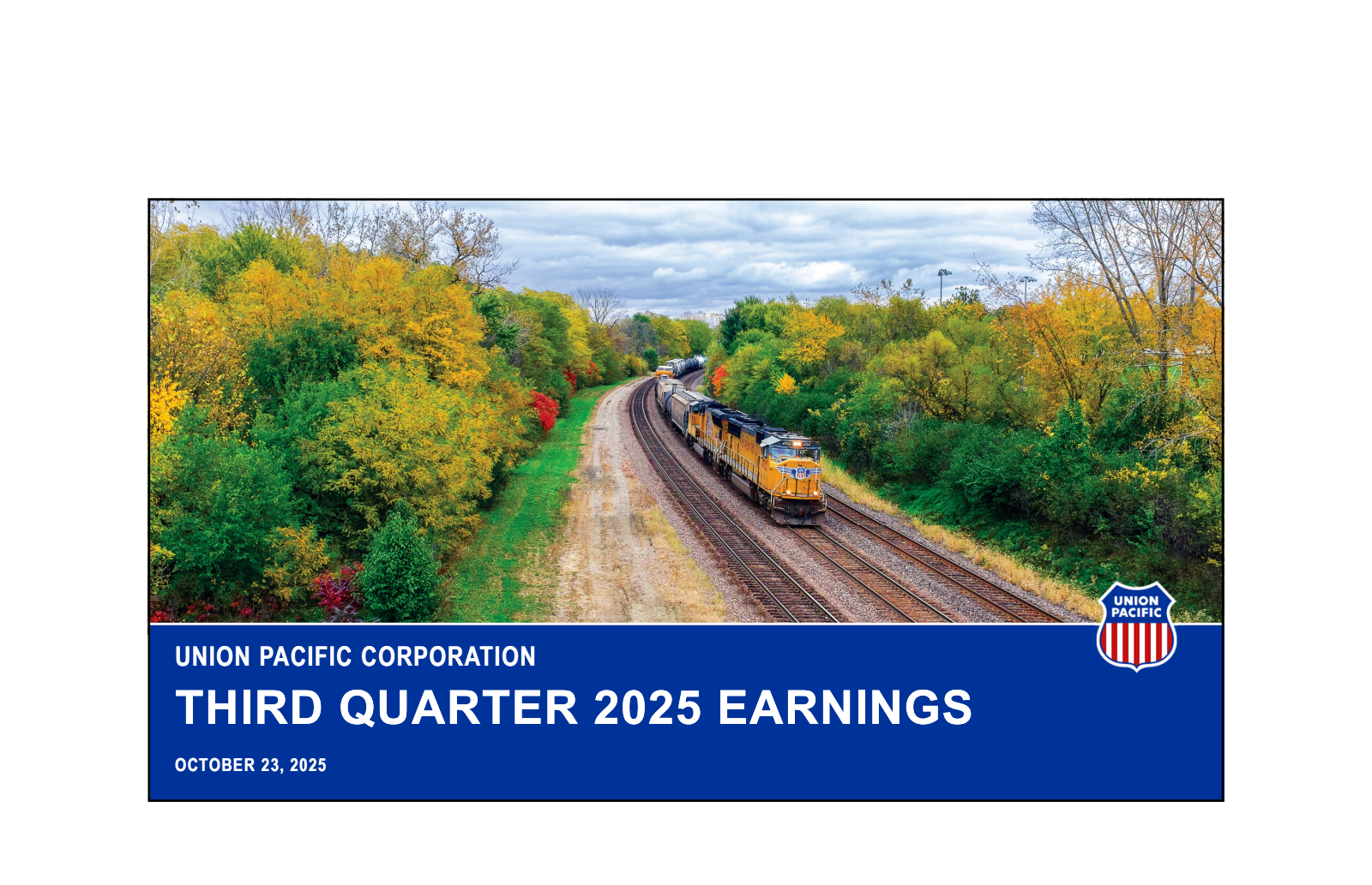 Union Pacific's Q3 2025 Slide Deck