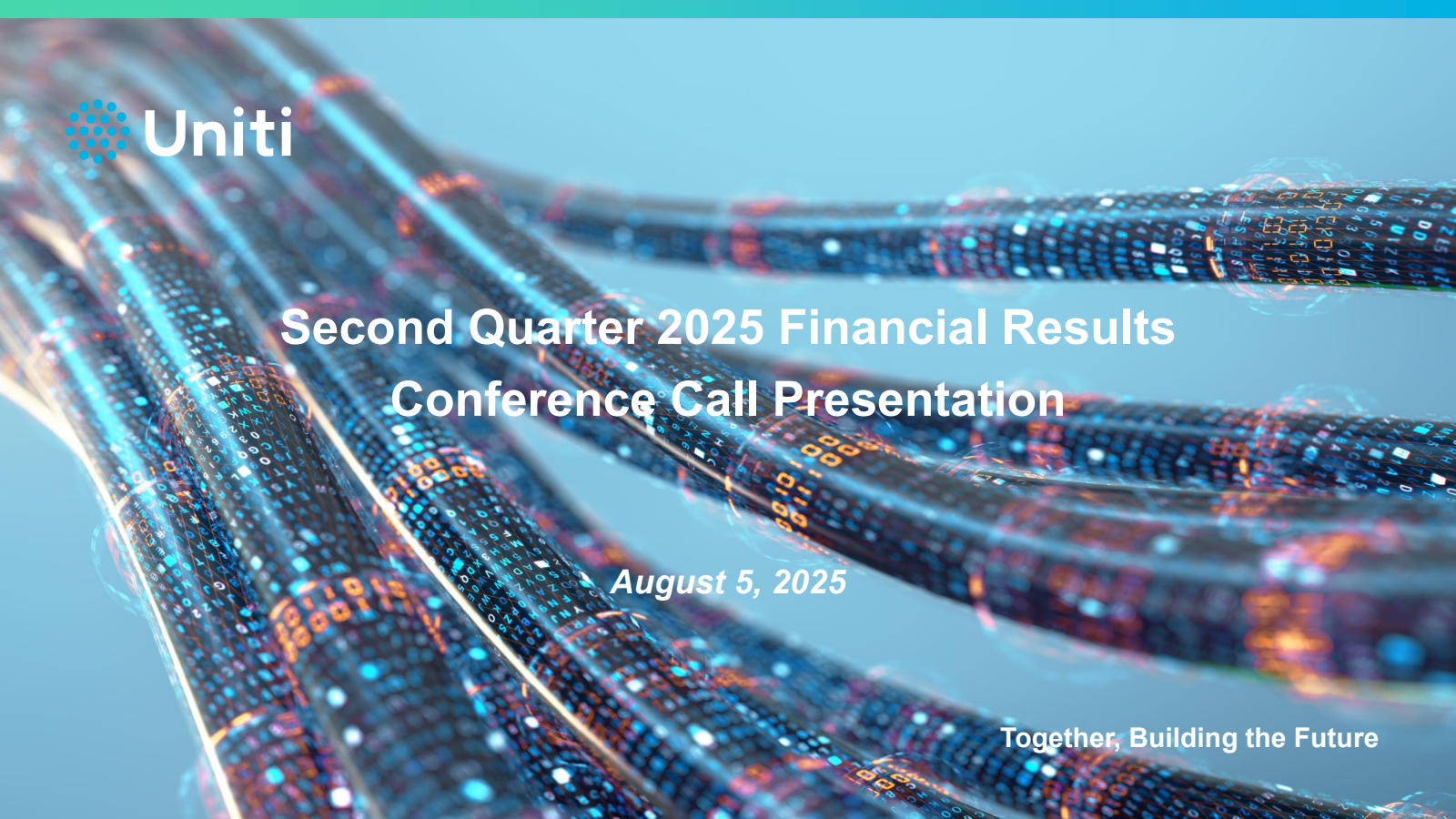 Uniti Group's Q2 2025 Slide Deck