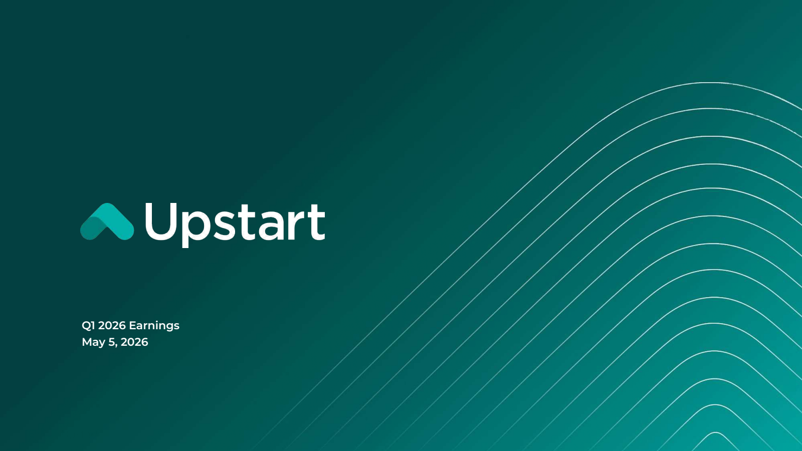 Upstart's Q1 2026 Slide Deck