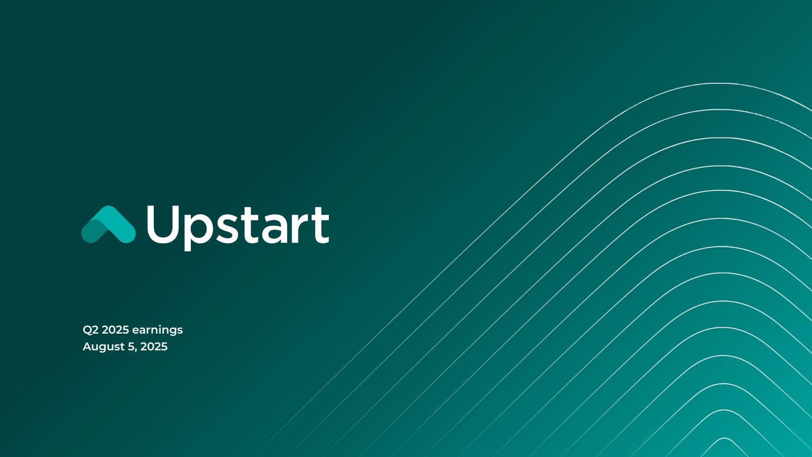 Upstart's Q2 2025 Slide Deck