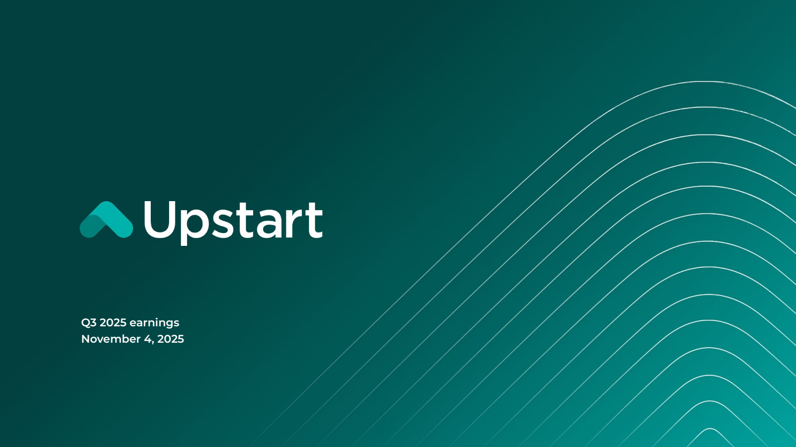 Upstart's Q3 2025 Slide Deck